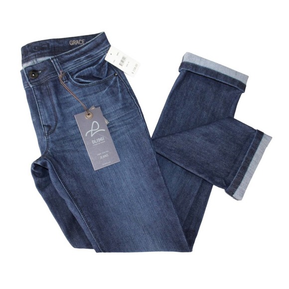 DL1961 Grace Cropped Denim Jean - Picture 2 of 12